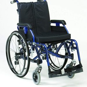 Manual, Lightweight, Folding Wheelchair with Suspension - UNAVAILABLE
