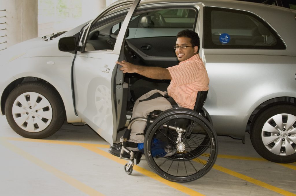 Wheelchair accessible vehicle