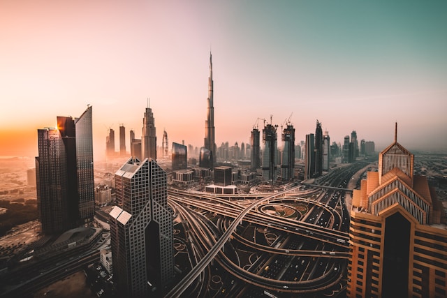 Dubai's skyline