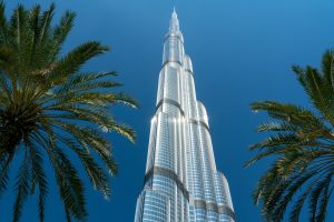 Burj Khalifa tower in Dubai